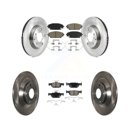 Disc Rotors and Ceramic Brake Pads Kit-K8C-103453 - Kit.bestparts.ca