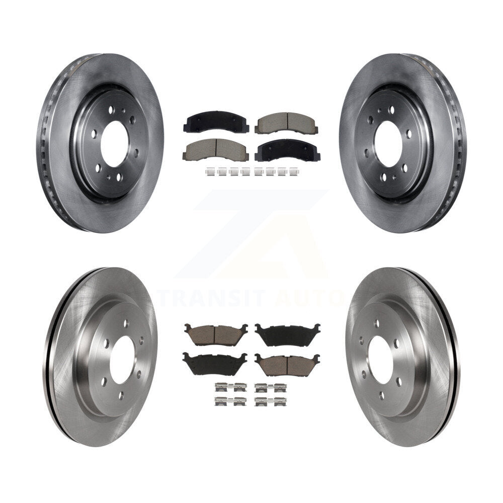 Disc Rotors and Ceramic Brake Pads Kit-K8C-103462 - Kit.bestparts.ca
