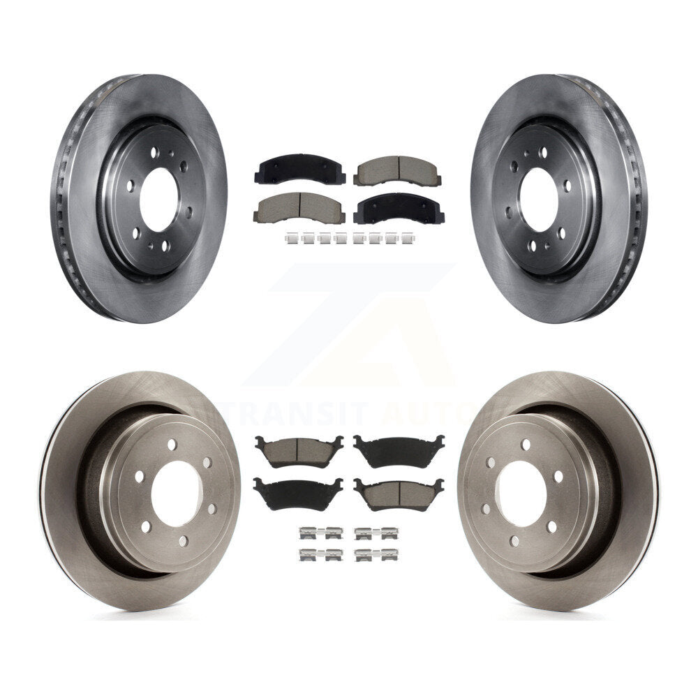 Disc Rotors and Ceramic Brake Pads Kit-K8C-103463 - Kit.bestparts.ca