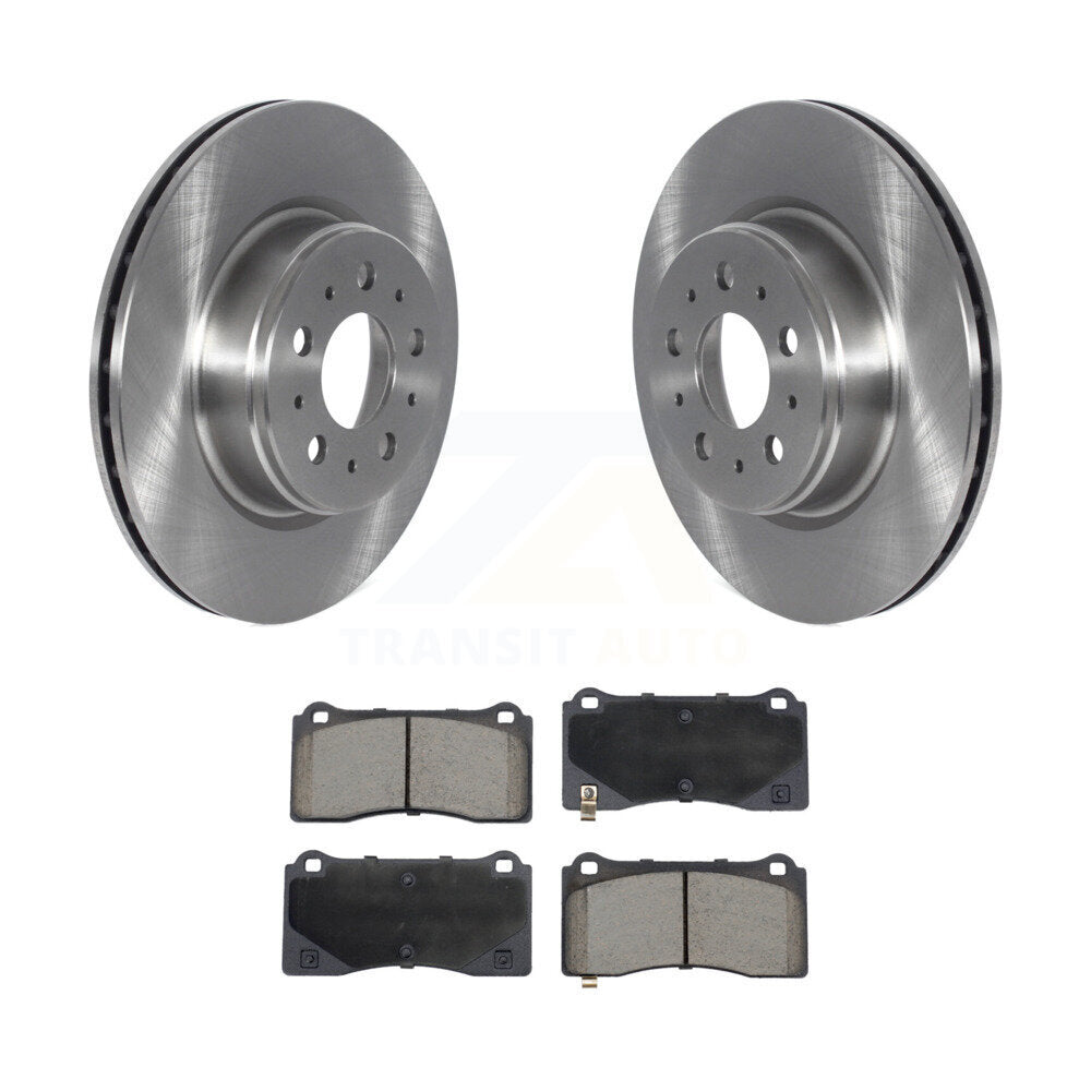 Disc Rotors and Ceramic Brake Pads Kit-K8C-103510 - Kit.bestparts.ca