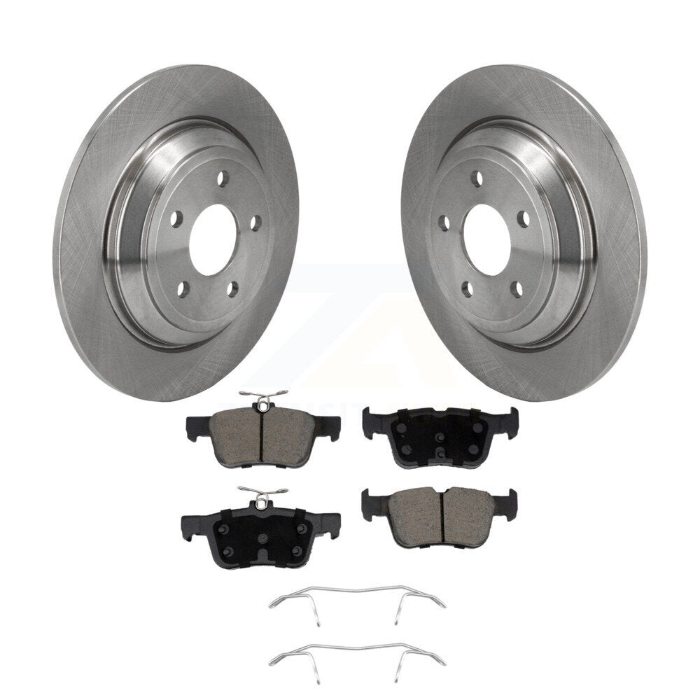 Disc Rotors and Ceramic Brake Pads Kit-K8C-103520 - Kit.bestparts.ca