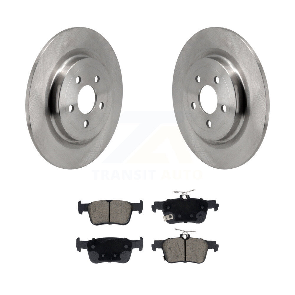 Disc Rotors and Ceramic Brake Pads Kit-K8C-103521 - Kit.bestparts.ca