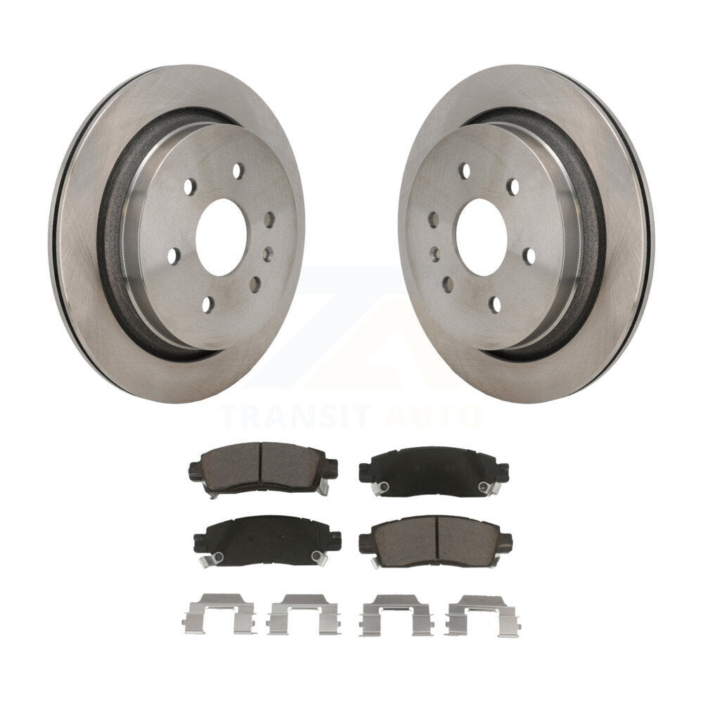Disc Rotors and Ceramic Brake Pads Kit-K8C-103523 - Kit.bestparts.ca
