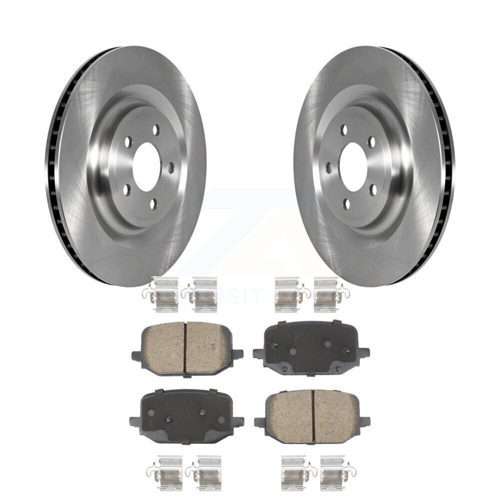 Disc Rotors and Ceramic Brake Pads Kit-K8C-103524 - Kit.bestparts.ca