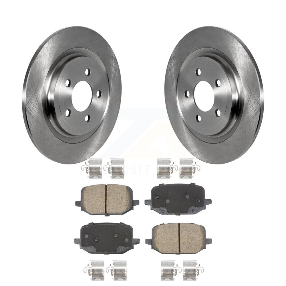 Disc Rotors and Ceramic Brake Pads Kit-K8C-103525 - Kit.bestparts.ca Kit.bestparts.ca