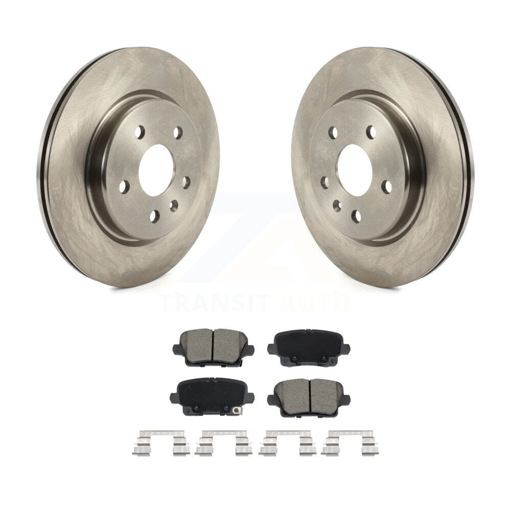 Disc Rotors and Ceramic Brake Pads Kit-K8C-103526 - Kit.bestparts.ca