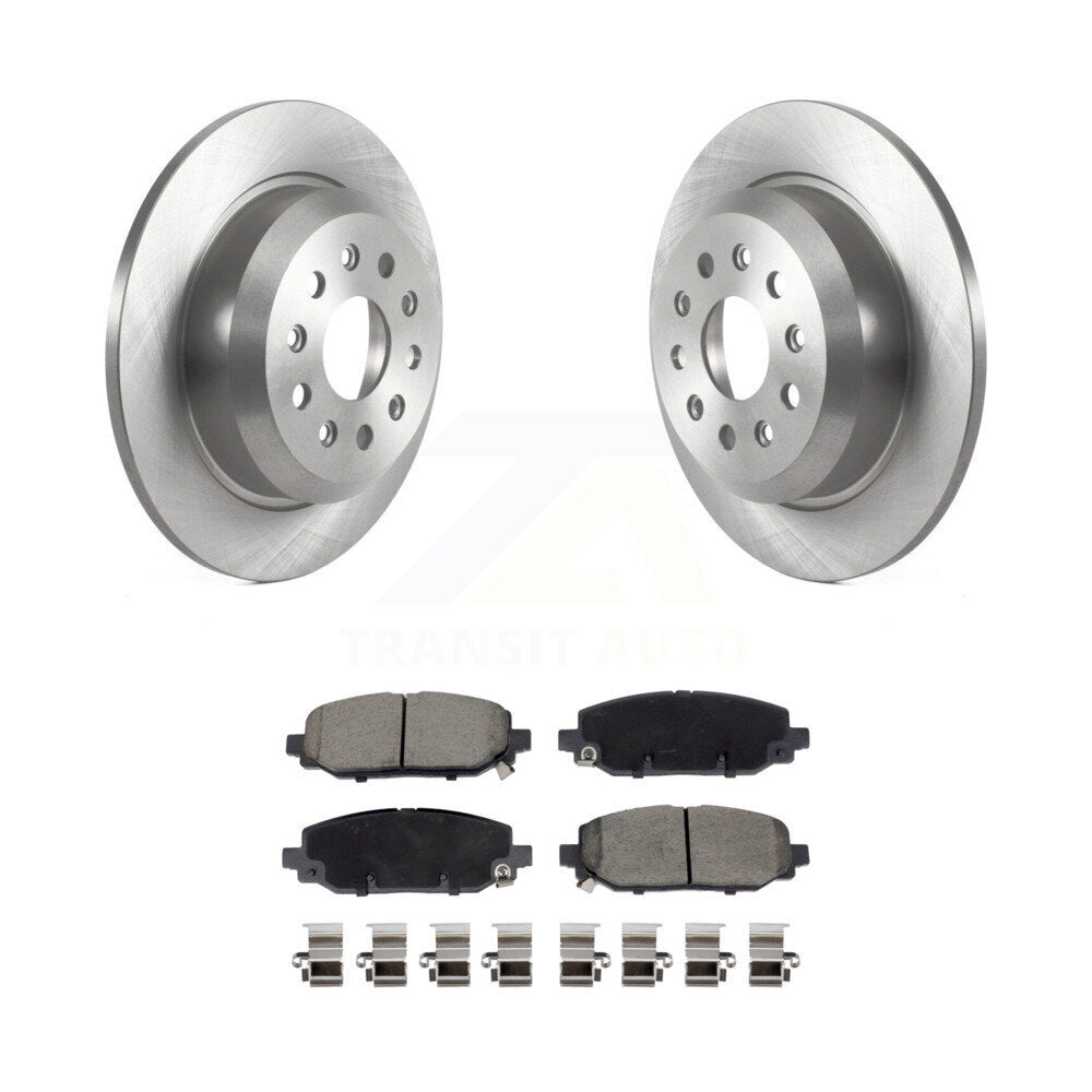 Disc Rotors and Ceramic Brake Pads Kit-K8C-103528 - Kit.bestparts.ca