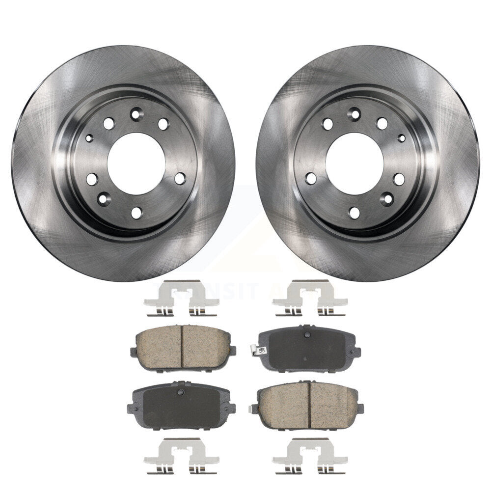 disc rotors and ceramic brake pads-k8c-103547 - Kit.bestparts.ca