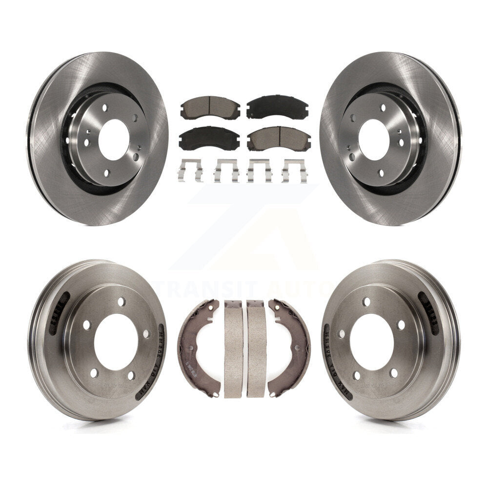 Disc Rotors and Ceramic Brake Pads Kit-K8C-103552 - Kit.bestparts.ca