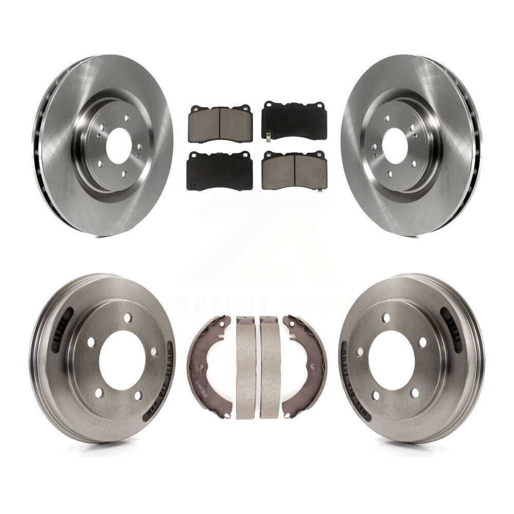 Disc Rotors and Ceramic Brake Pads Kit-K8C-103554 - Kit.bestparts.ca