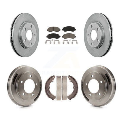 Disc Rotors and Ceramic Brake Pads Kit-K8C-103555 - Kit.bestparts.ca