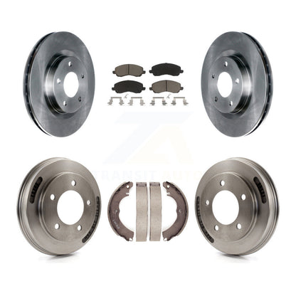 Disc Rotors and Ceramic Brake Pads Kit-K8C-103556 - Kit.bestparts.ca