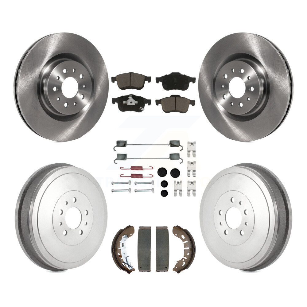 Disc Rotors and Ceramic Brake Pads Kit-K8C-103559 - Kit.bestparts.ca