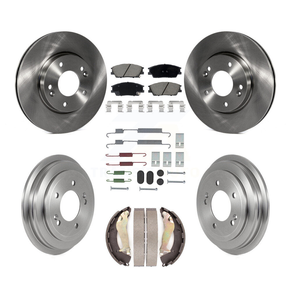 Disc Rotors and Ceramic Brake Pads Kit-K8C-103563 - Kit.bestparts.ca