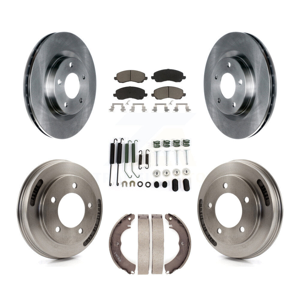Disc Rotors and Ceramic Brake Pads Kit-K8C-103566 - Kit.bestparts.ca