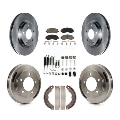 Disc Rotors and Ceramic Brake Pads Kit-K8C-103566 - Kit.bestparts.ca