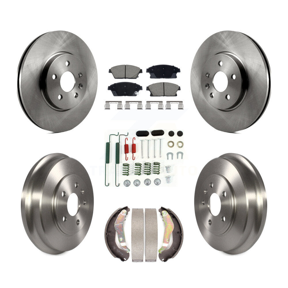 Disc Rotors and Ceramic Brake Pads Kit-K8C-103567 - Kit.bestparts.ca
