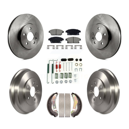 Disc Rotors and Ceramic Brake Pads Kit-K8C-103567 - Kit.bestparts.ca