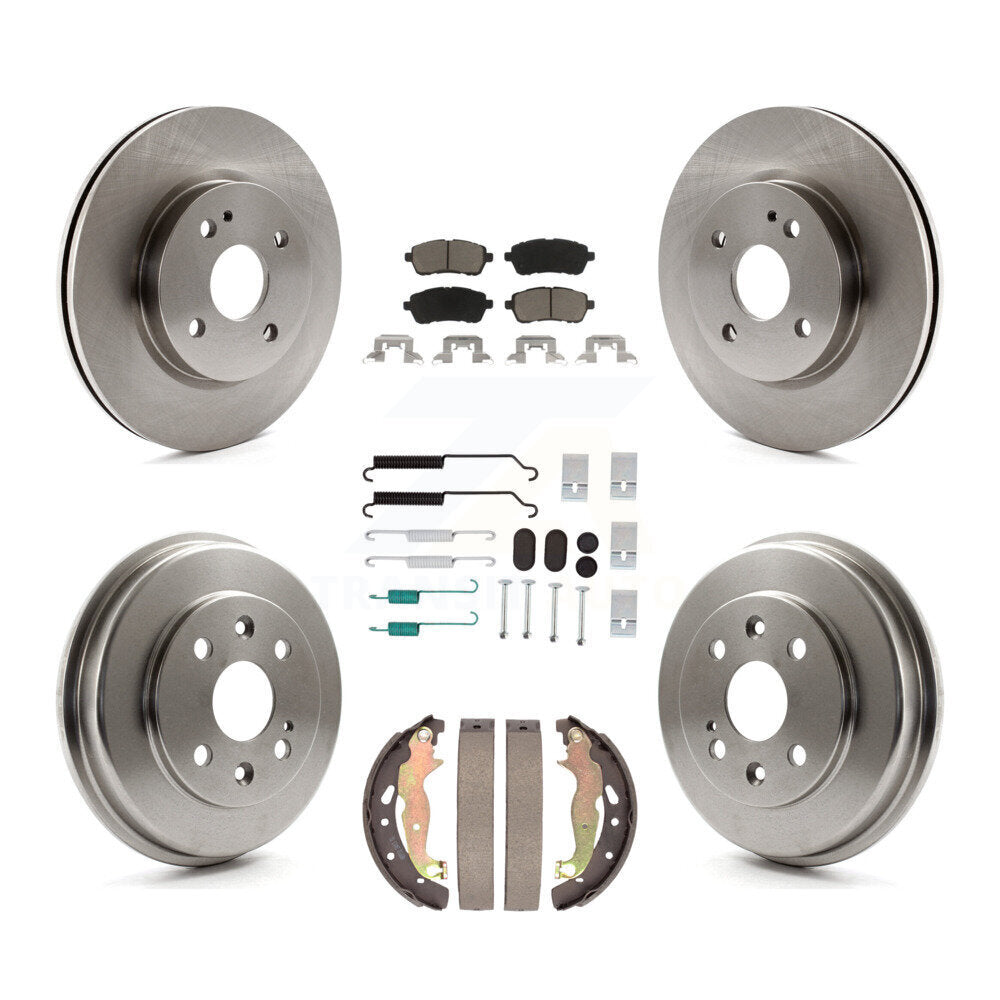 Disc Rotors and Ceramic Brake Pads Kit-K8C-103568 - Kit.bestparts.ca