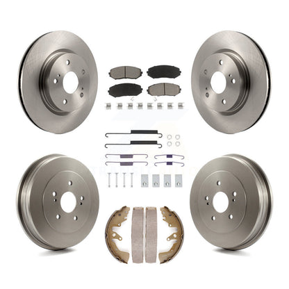 Disc Rotors and Ceramic Brake Pads Kit-K8C-103569 - Kit.bestparts.ca