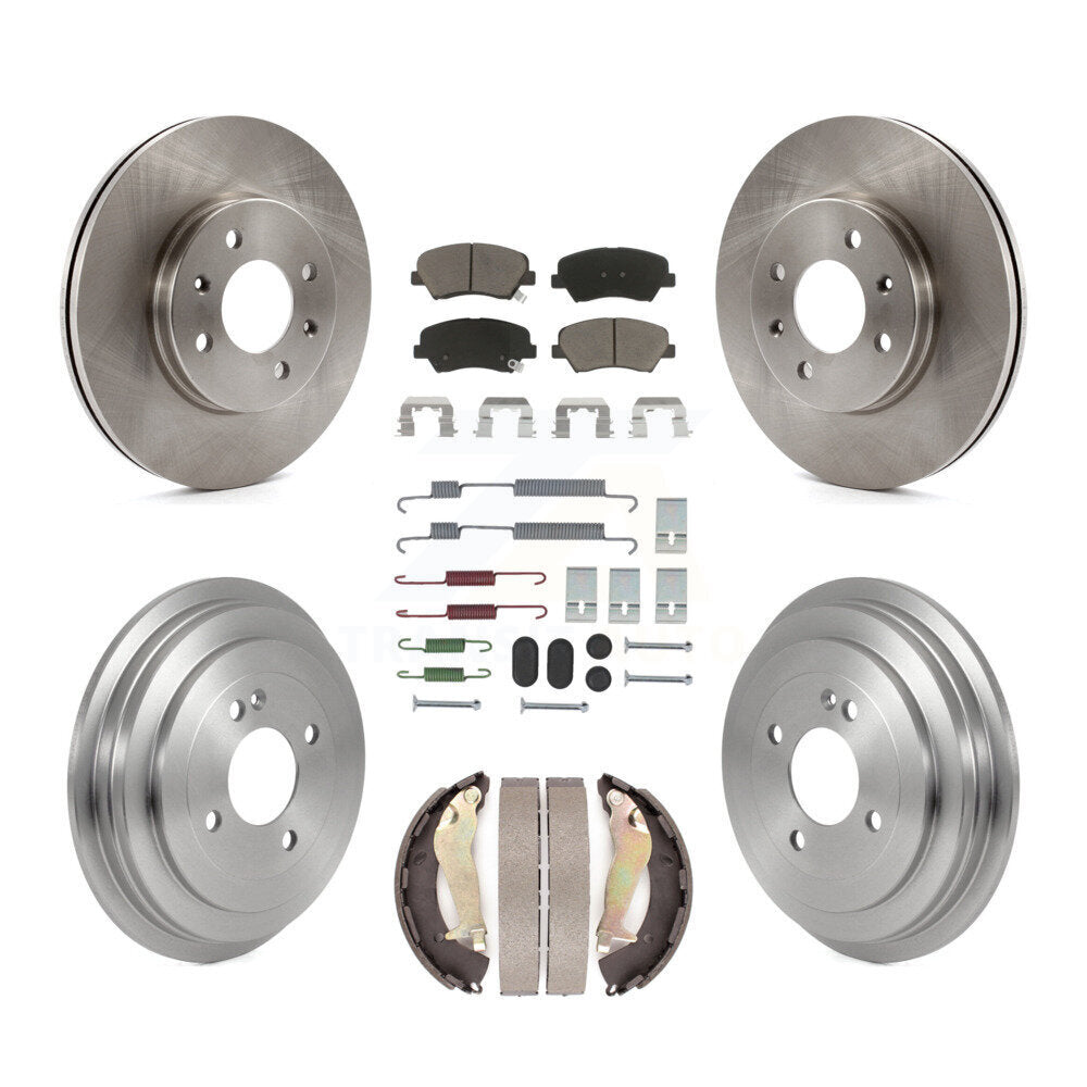 Disc Rotors and Ceramic Brake Pads Kit-K8C-103571 - Kit.bestparts.ca