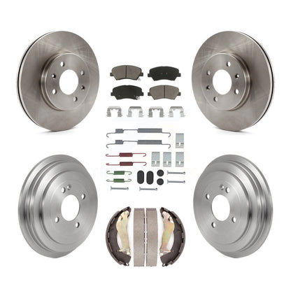Disc Rotors and Ceramic Brake Pads Kit-K8C-103571 - Kit.bestparts.ca