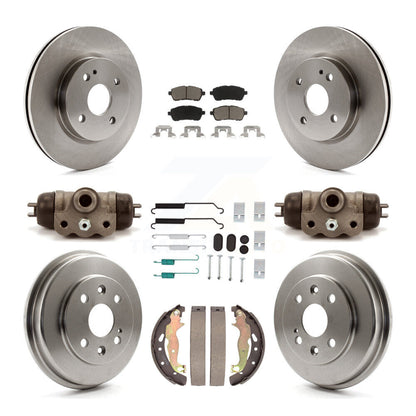 Disc Rotors and Ceramic Brake Pads Kit-K8C-103572 - Kit.bestparts.ca