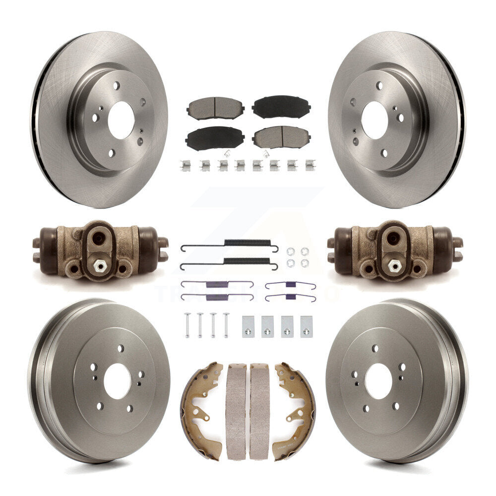 Disc Rotors and Ceramic Brake Pads Kit-K8C-103573 - Kit.bestparts.ca