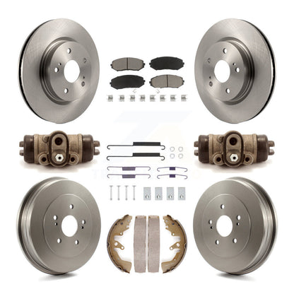 Disc Rotors and Ceramic Brake Pads Kit-K8C-103573 - Kit.bestparts.ca