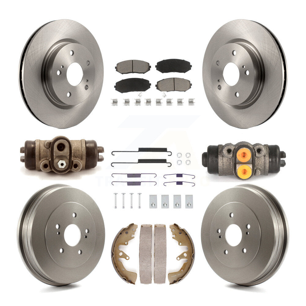 Disc Rotors and Ceramic Brake Pads Kit-K8C-103575 - Kit.bestparts.ca Kit.bestparts.ca