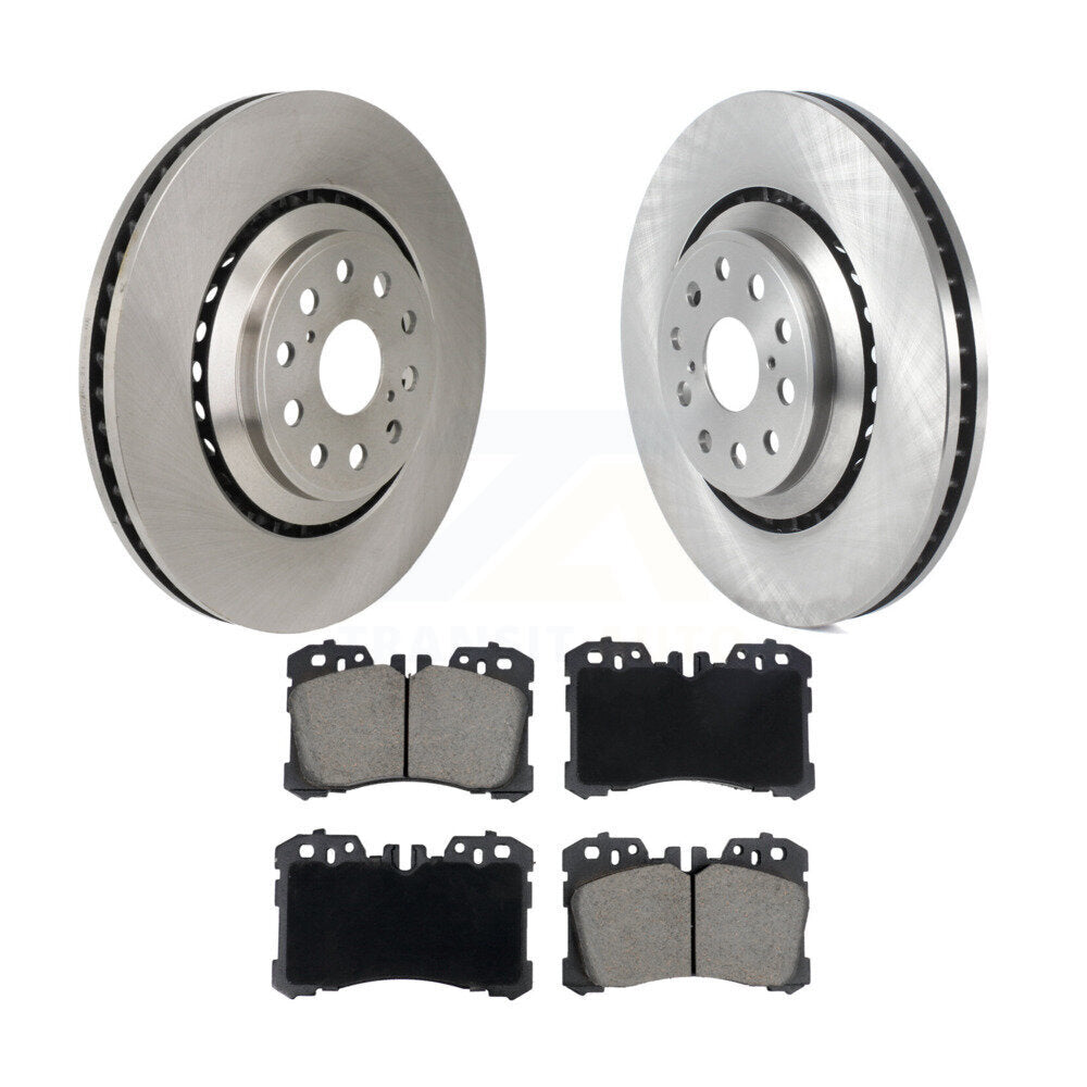 Disc Rotors and Ceramic Brake Pads Kit-K8C-103577 - Kit.bestparts.ca