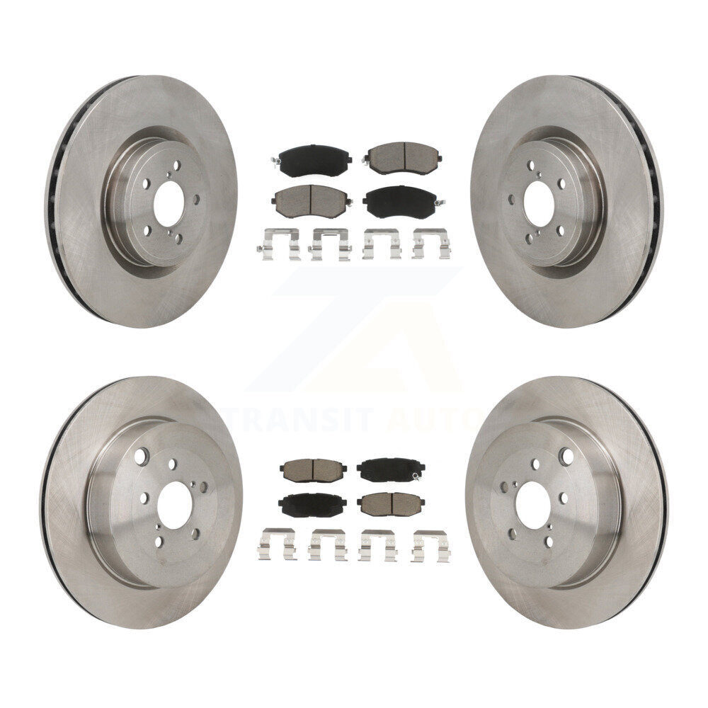 Disc Rotors and Ceramic Brake Pads Kit-K8C-103596 - Kit.bestparts.ca
