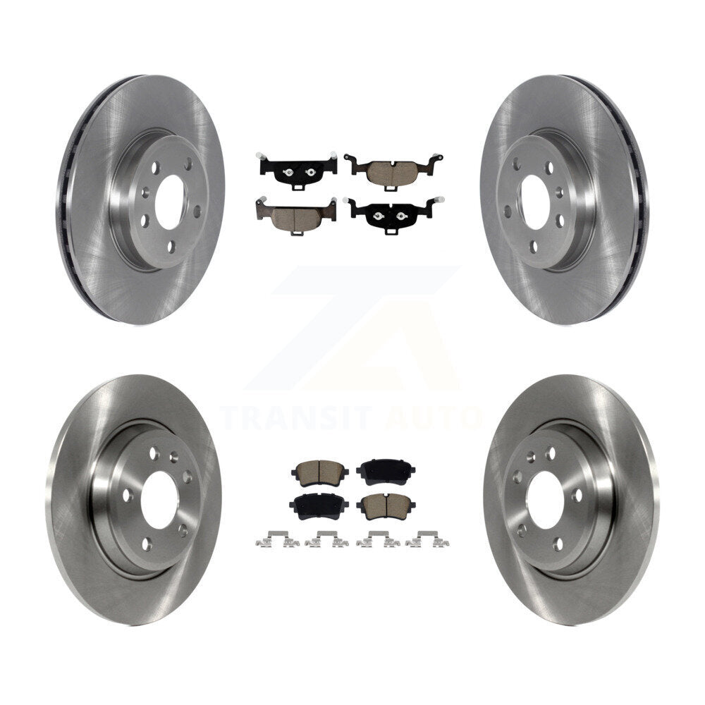 Disc Rotors and Ceramic Brake Pads Kit-K8C-103602 - Kit.bestparts.ca