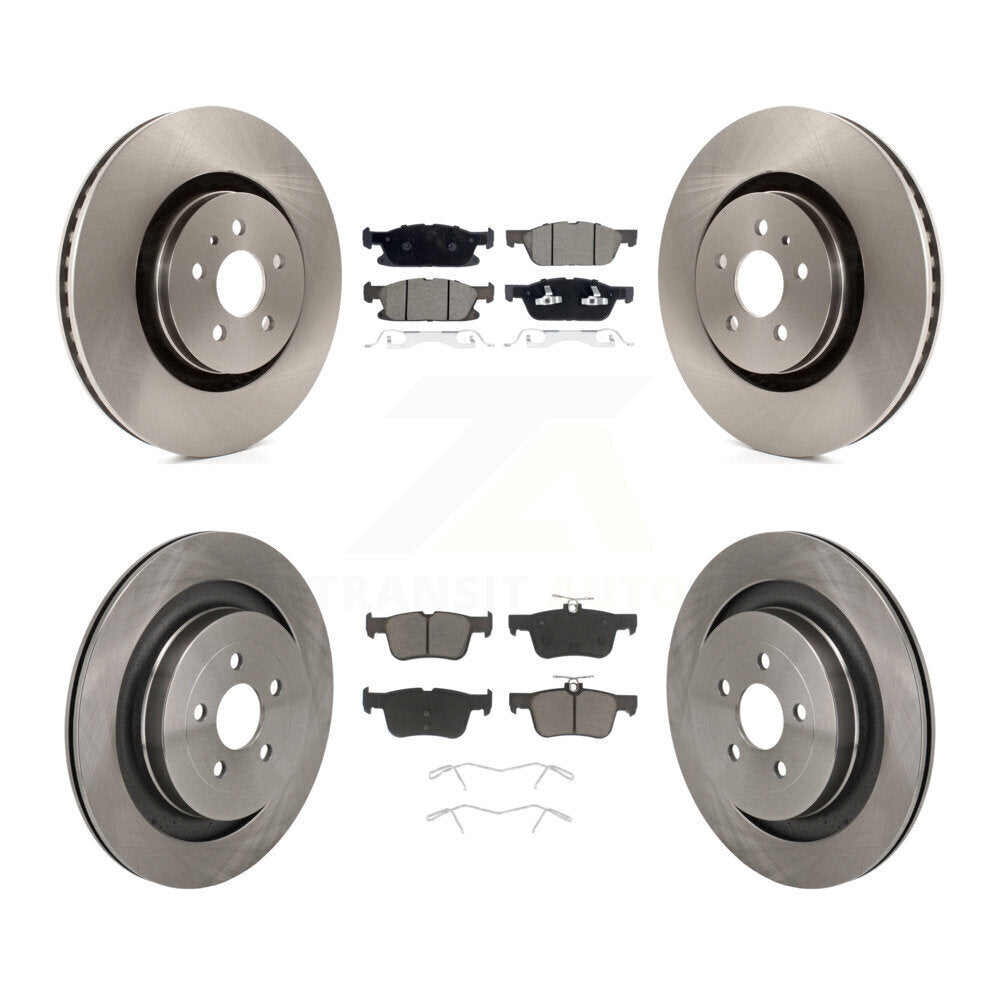 Disc Rotors and Ceramic Brake Pads Kit-K8C-103605 - Kit.bestparts.ca Kit.bestparts.ca