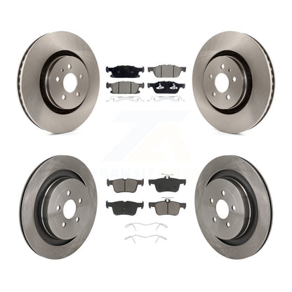 Disc Rotors and Ceramic Brake Pads Kit-K8C-103605 - Kit.bestparts.ca