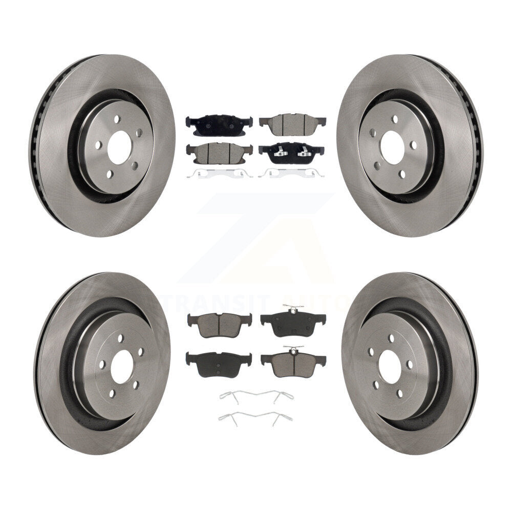 Disc Rotors and Ceramic Brake Pads Kit-K8C-103606 - Kit.bestparts.ca Kit.bestparts.ca