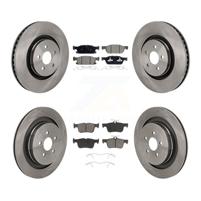 Disc Rotors and Ceramic Brake Pads Kit-K8C-103606 - Kit.bestparts.ca