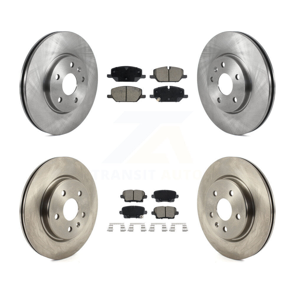 Disc Rotors and Ceramic Brake Pads Kit-K8C-103616 - Kit.bestparts.ca Kit.bestparts.ca