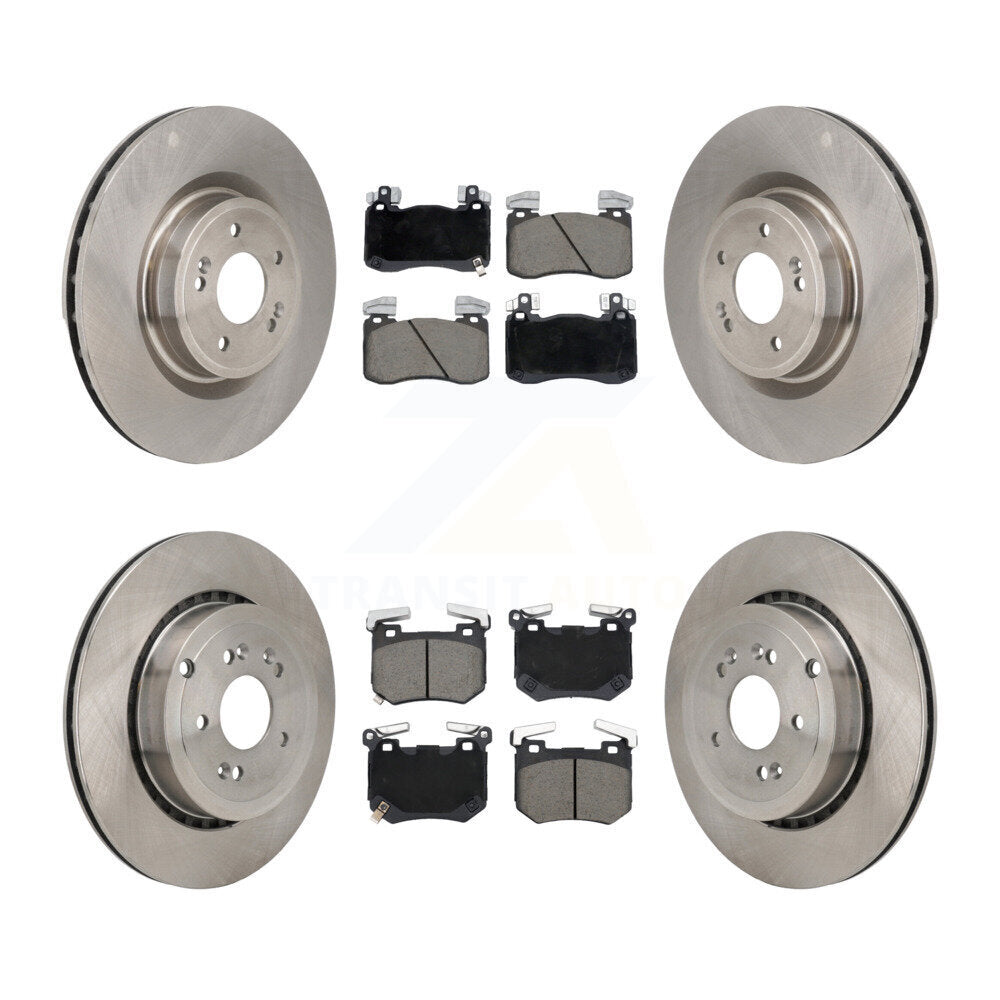Disc Rotors and Ceramic Brake Pads Kit-K8C-103620 - Kit.bestparts.ca