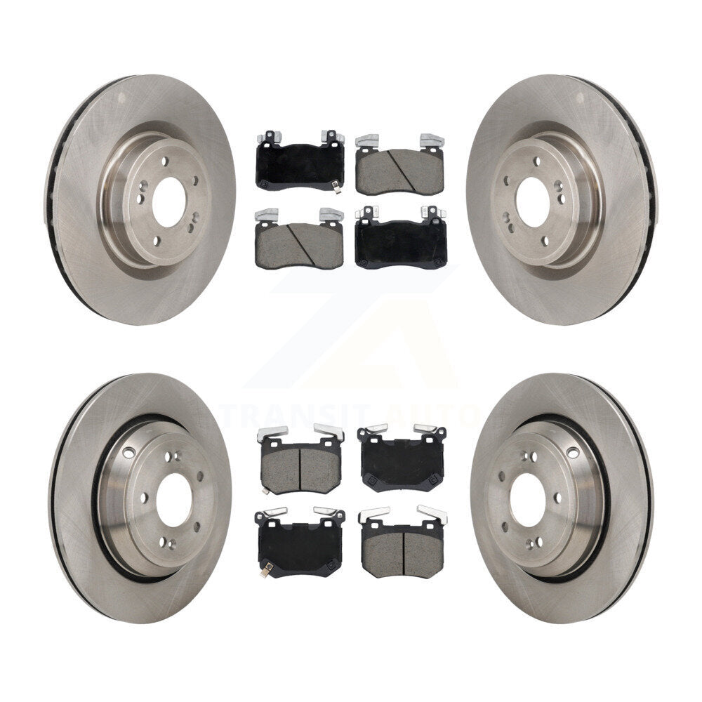 Disc Rotors and Ceramic Brake Pads Kit-K8C-103621 - Kit.bestparts.ca