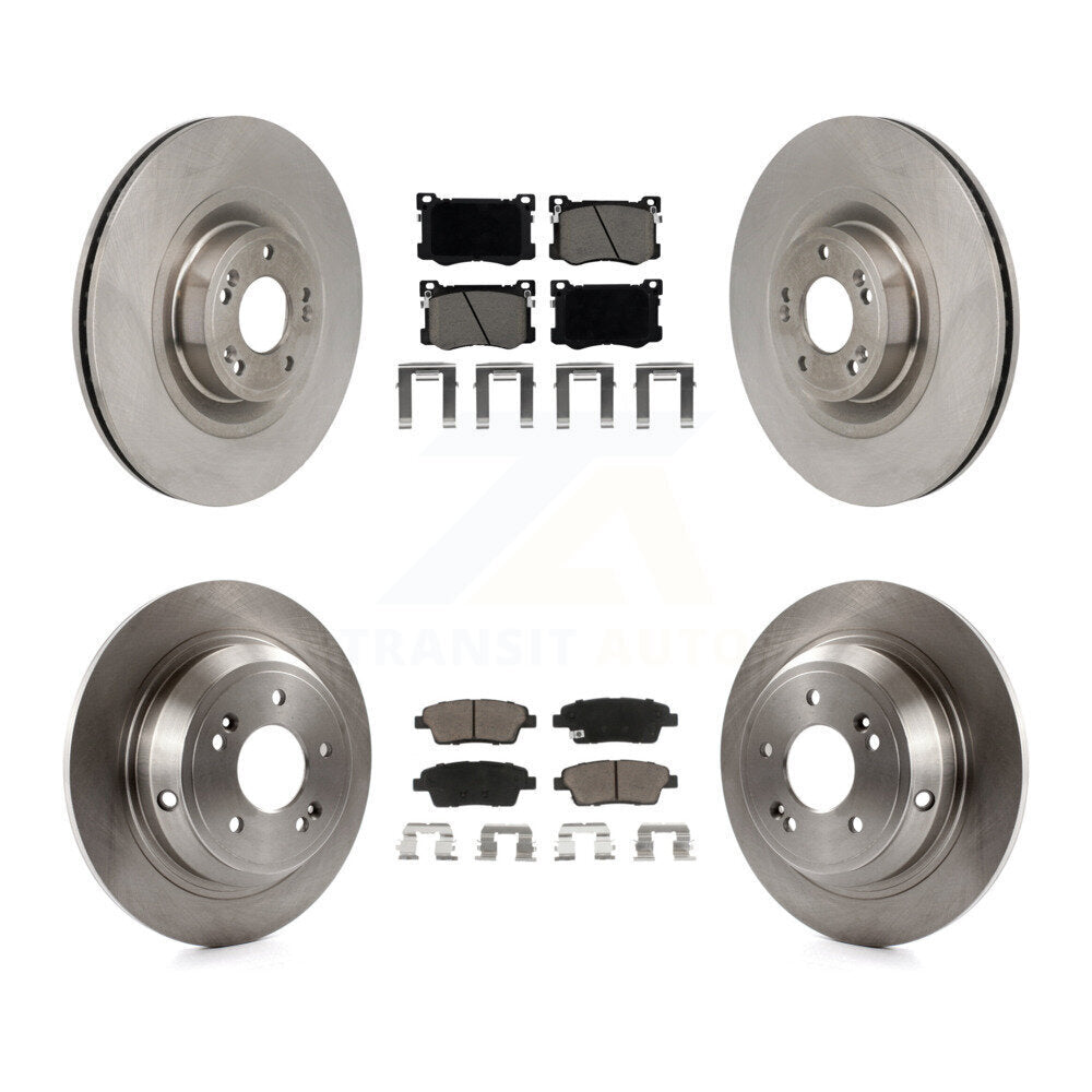 Disc Rotors and Ceramic Brake Pads Kit-K8C-103623 - Kit.bestparts.ca Kit.bestparts.ca
