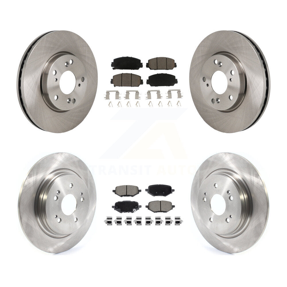 Disc Rotors and Ceramic Brake Pads Kit-K8C-103626 - Kit.bestparts.ca