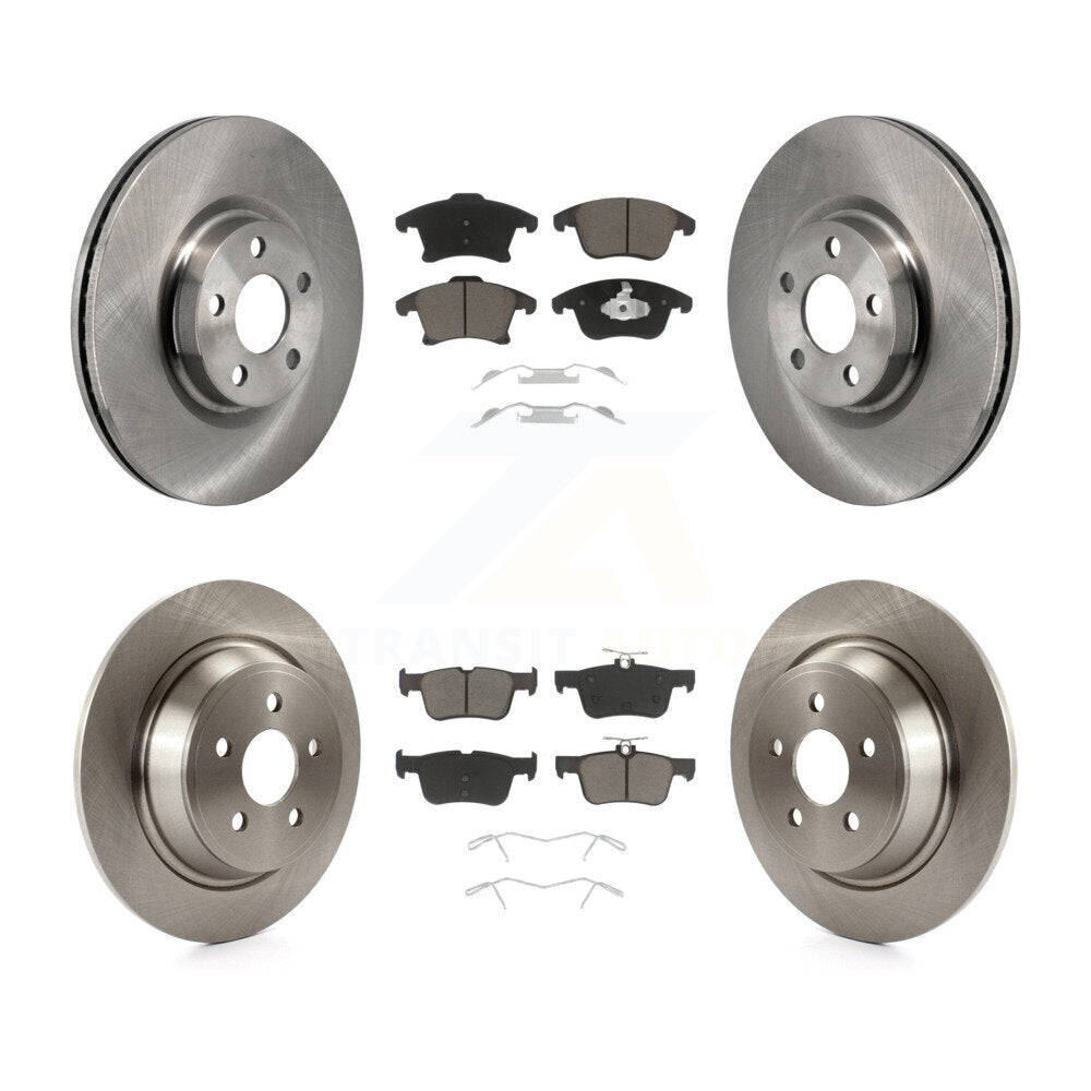 Disc Rotors and Ceramic Brake Pads Kit-K8C-103627 - Kit.bestparts.ca