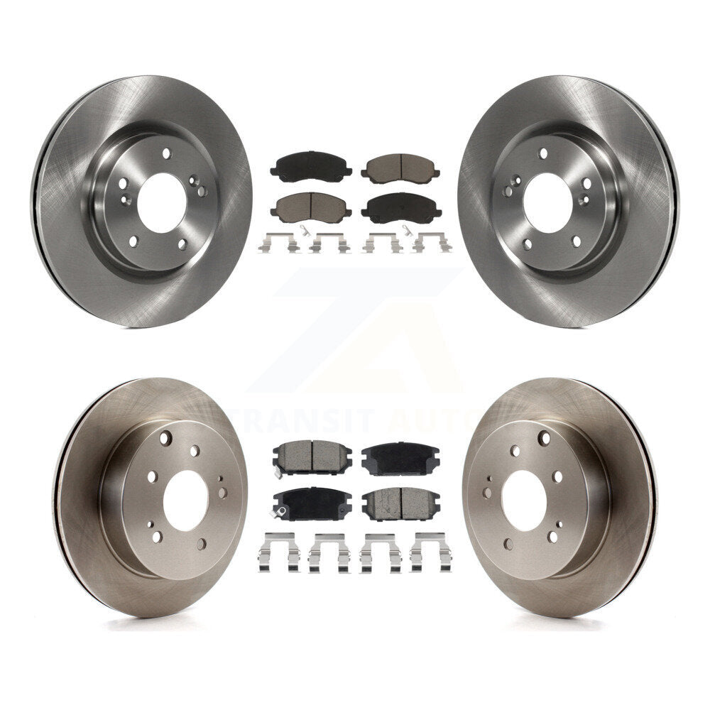 Disc Rotors and Ceramic Brake Pads Kit-K8C-103628 - Kit.bestparts.ca