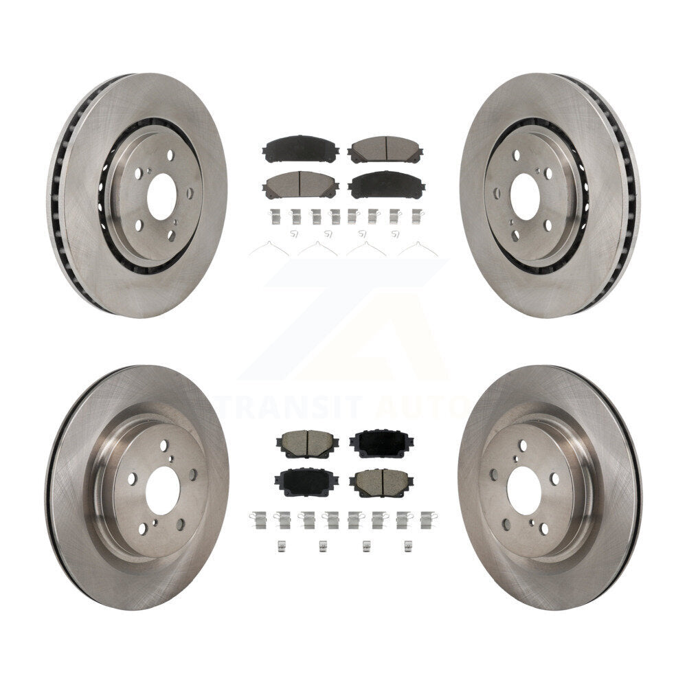 Disc Rotors and Ceramic Brake Pads Kit-K8C-103631 - Kit.bestparts.ca