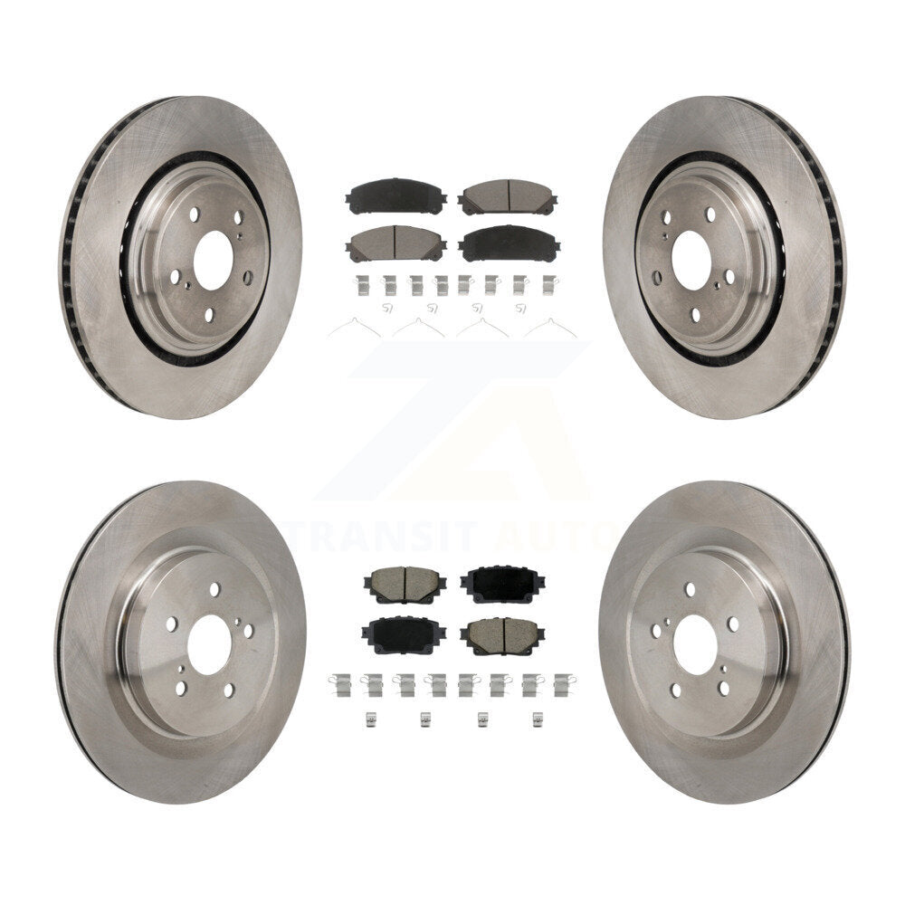 Disc Rotors and Ceramic Brake Pads Kit-K8C-103632 - Kit.bestparts.ca