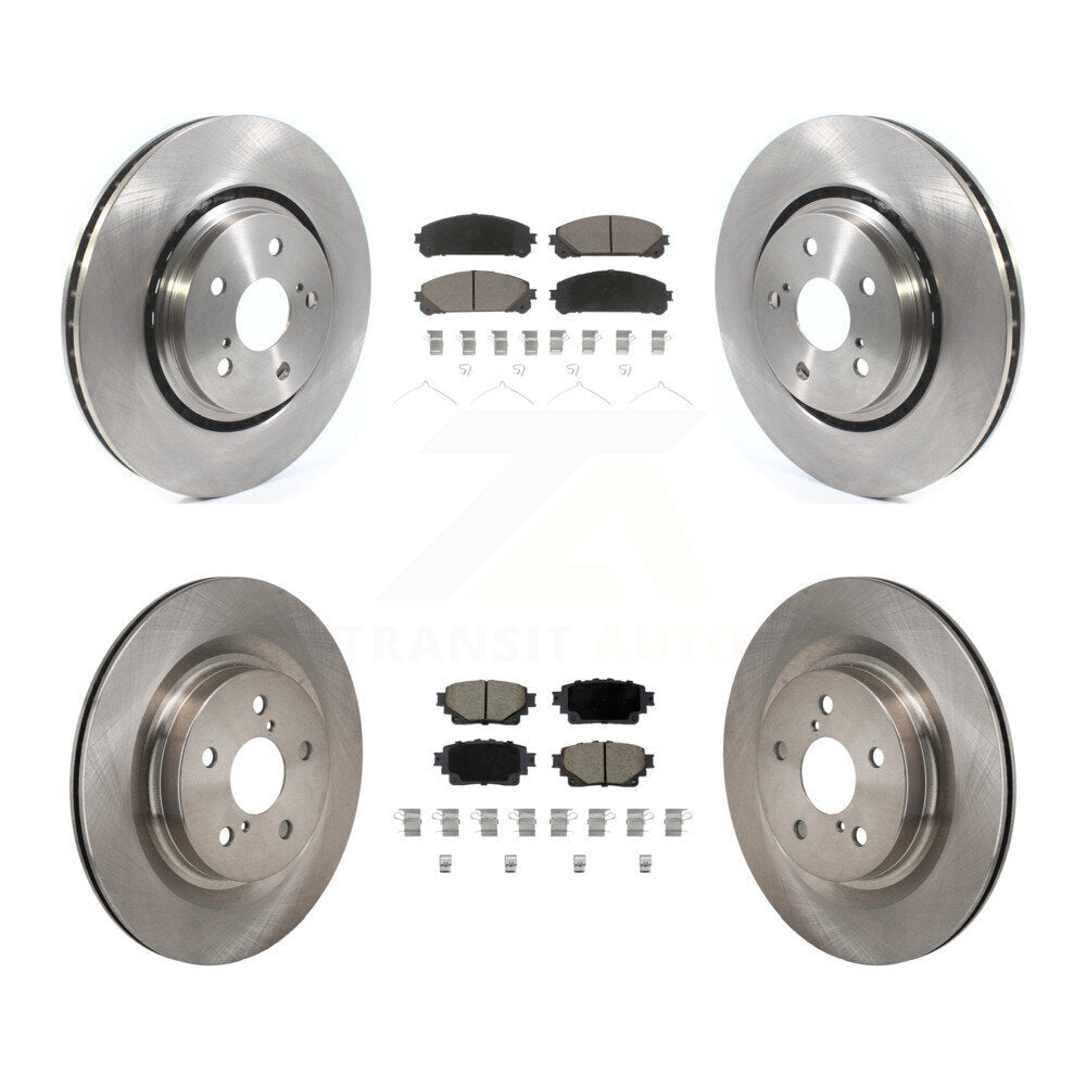 Disc Rotors and Ceramic Brake Pads Kit-K8C-103633 - Kit.bestparts.ca