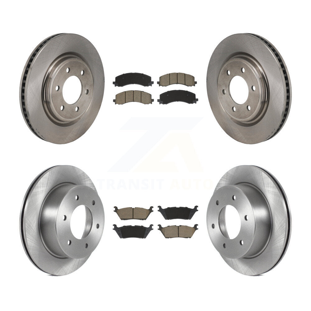 Disc Rotors and Ceramic Brake Pads Kit-K8C-103635 Kit.bestparts.ca