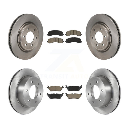 Disc Rotors and Ceramic Brake Pads Kit-K8C-103635