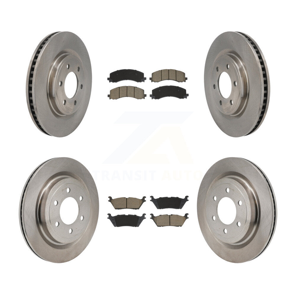 Disc Rotors and Ceramic Brake Pads Kit-K8C-103637